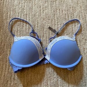 Aerie blue Charley bra 36A